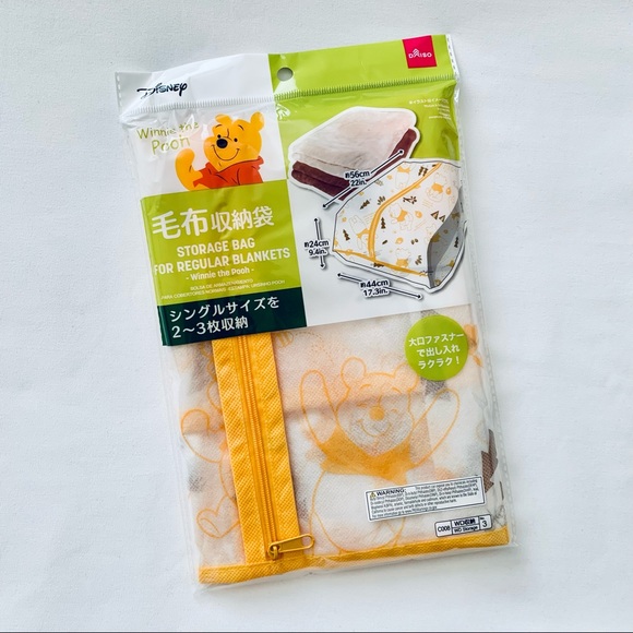 💛 Disney Winnie the Pooh Blanket Storage Bag - Picture 1 of 5